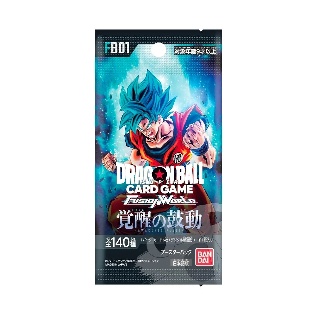 Dragon Ball Fusion World FB01 Awakened Pulse Booster Pack (Japanese)