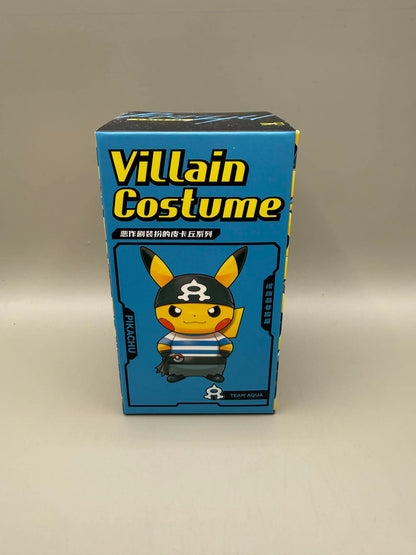 Pokemon Holly Box Villain Costume (Team Aqua) Pikachu Figure Box