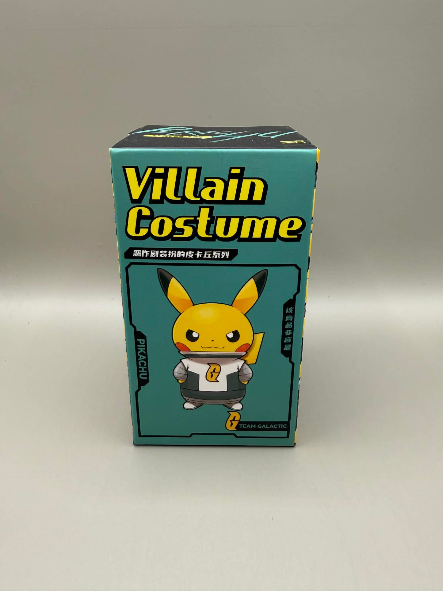 Pokemon Holly Box Villain Costume (Team Galactic) Pikachu Figure Box