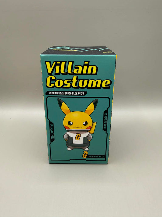 Pokemon Holly Box Villain Costume (Team Galactic) Pikachu Figure Box