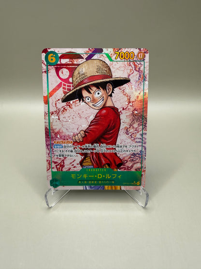 Monkey D Luffy OP13-118 One Piece Carrying On His Will (Japansk)