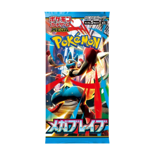 Pokemon Mega Brave Booster Pack Sealed M1L (Japansk)