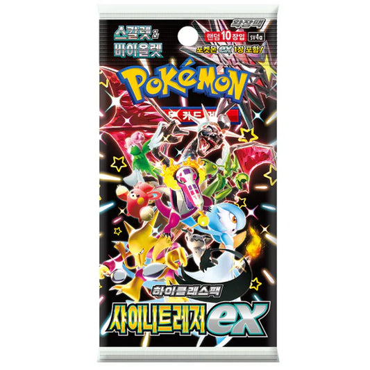 Pokémon Shiny Treasure ex Sv4a Booster Pack (Japanese)