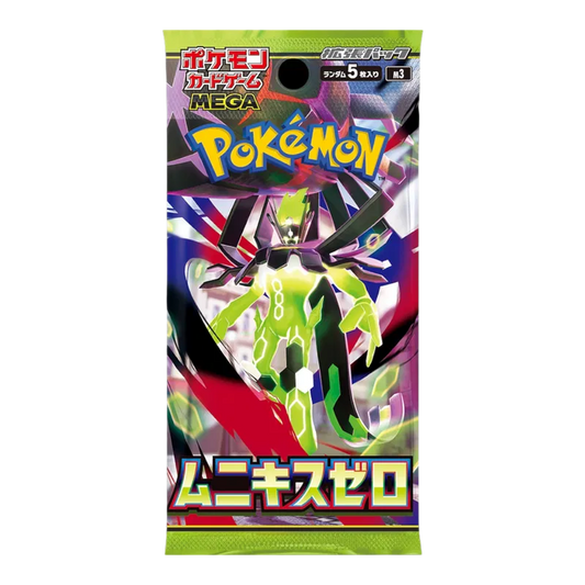PREORDER Pokémon MEGA Munikis Zero / Nihil Zero Booster Pack M3 (Japanese)
