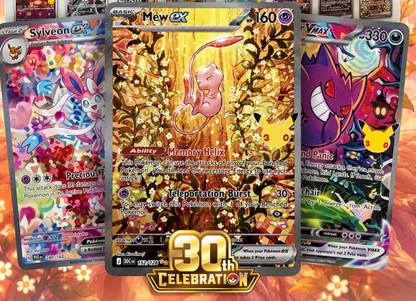 FÖRBOKNING! Pokemon 30th Anniversary Celebration M6 MEGA Booster Box (Japansk)