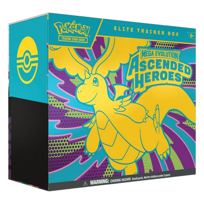 Pokemon Evolution Mega Ascended Heroes Elite Trainer Box
