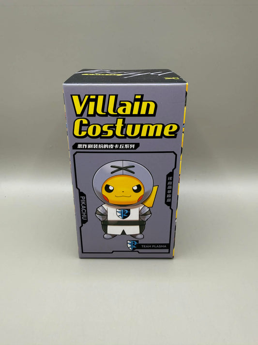 Pokemon Holly Box Villain Costume (Team Plasma) Pikachu Figure Box