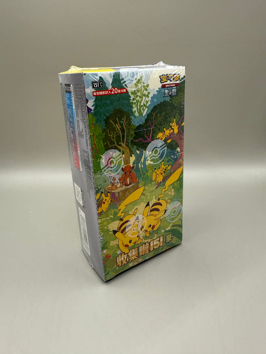 Pokémon TCG 151 Gathering Jumbo Booster Box Sealed (Chinese)