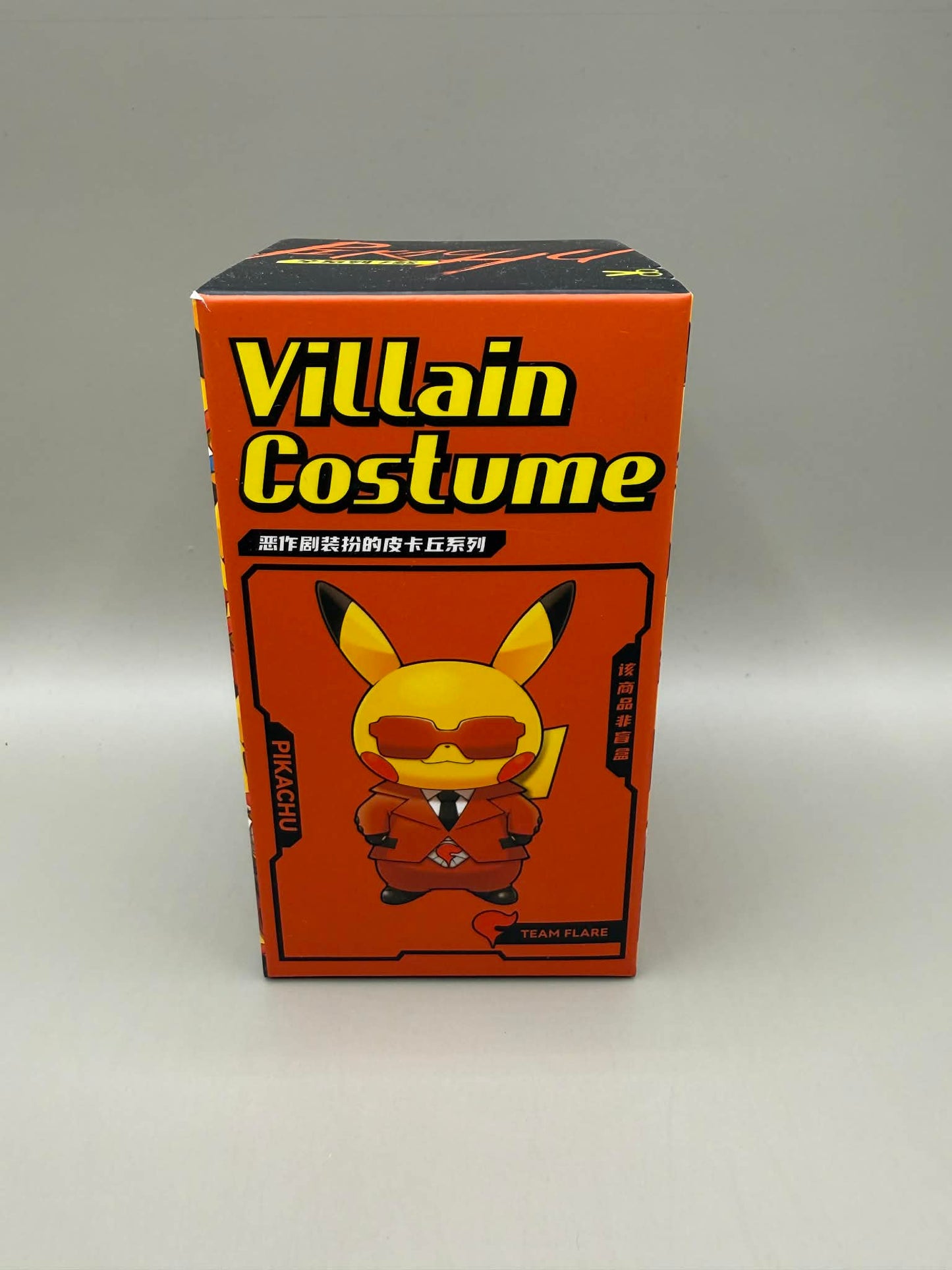 Pokemon Holly Box Villain Costume (Team Flare) Pikachu Figure Box