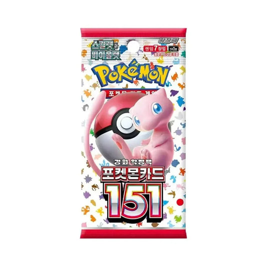 Pokemon 151 Sv2a Booster Pack (Koreansk)