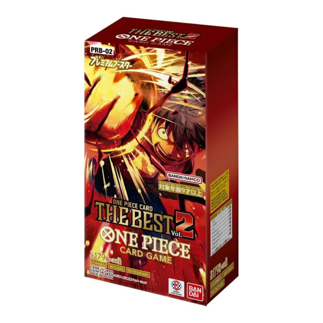 One Piece PRB-02 The Best Vol.2 Booster Box (Japanese)