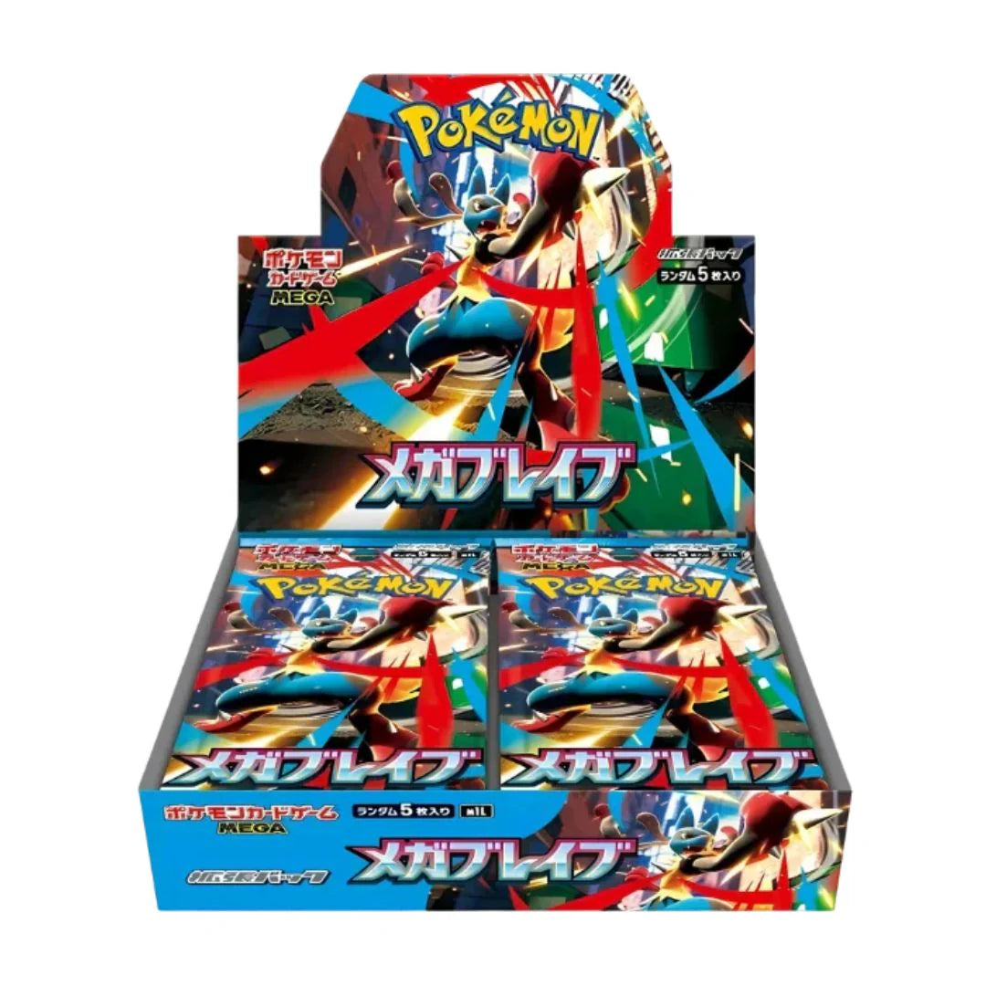Pokémon Mega Brave Booster Box Sealed ML1 (Japanese)