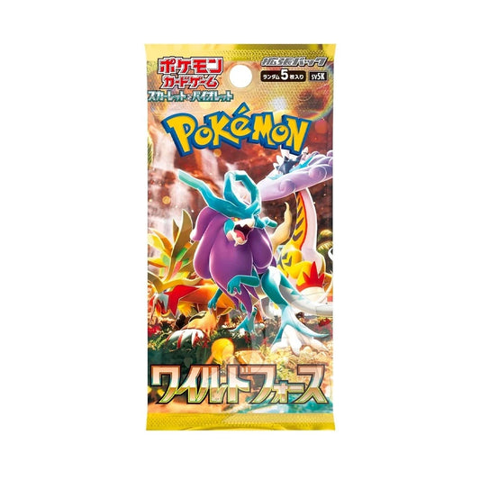 Pokemon Wild Force SV5K Booster Pack (Japansk)