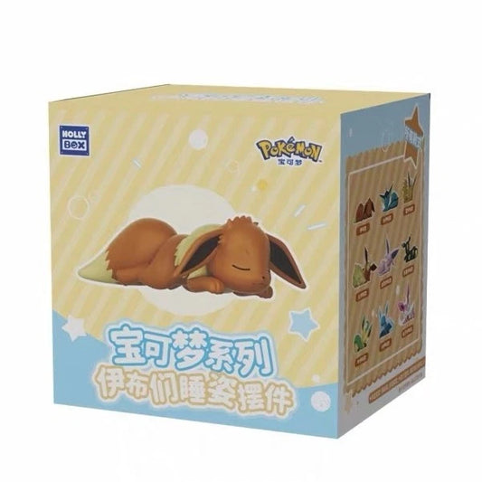 Pokemon Holly Sleepy Eevee & Eeveelution Series Blind Box Figur