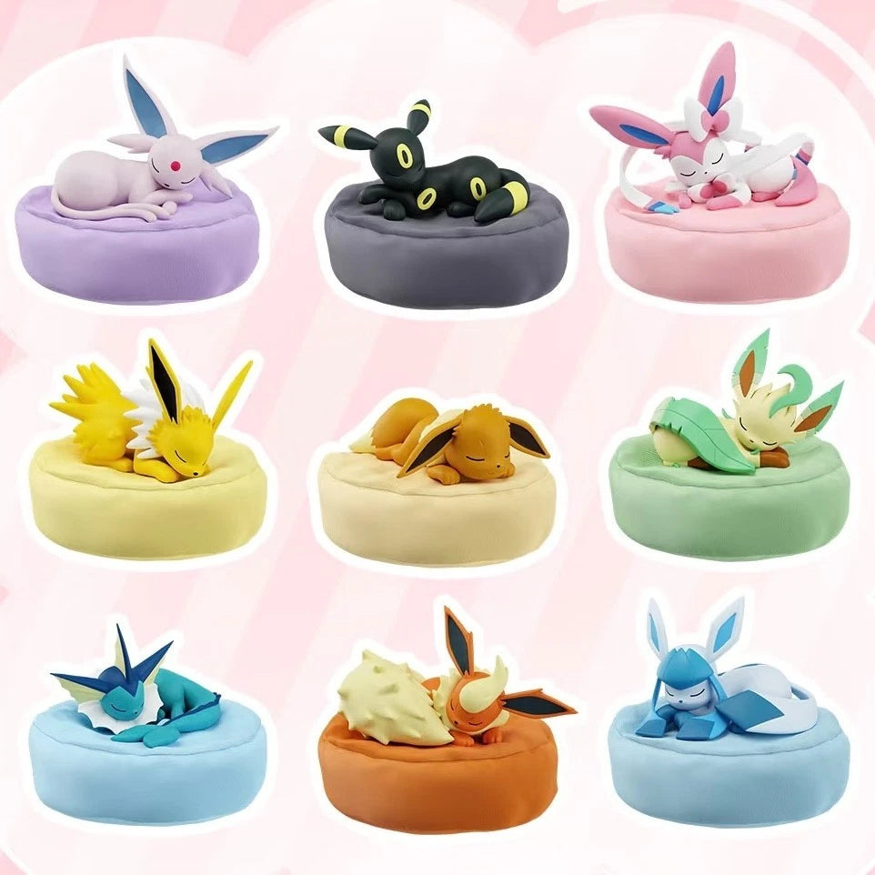 Pokemon Holly Sleepy Eevee & Eeveelution Series Blind Box Figur