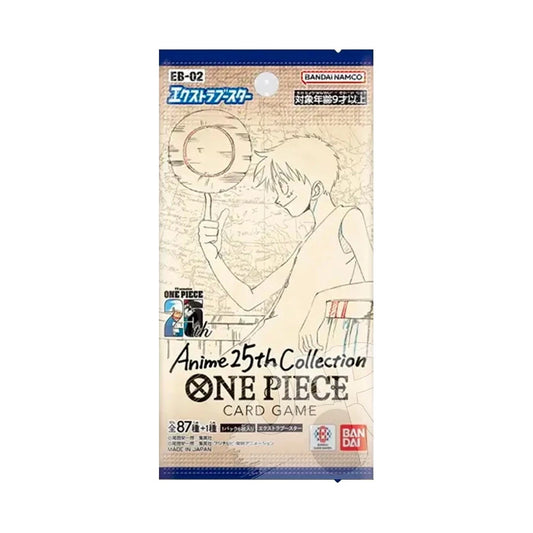 One Piece EB02 Anime 25th Collection Booster Pack Bandai (Japansk)