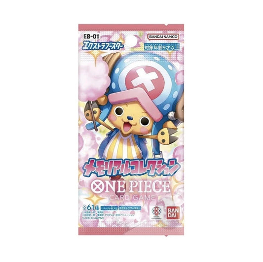 One Piece EB01 Memorial Collection Booster Pack Bandai (Japansk)