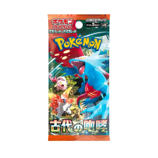 Pokemon Ancient Roar SV4K Booster Pack (Japansk)