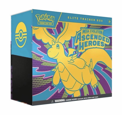 Pokemon Evolution Mega Ascended Heroes Elite Trainer Box