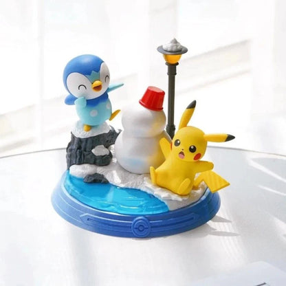 Funism Pokemon Pikachu And Friends Collection Figure Blind Box (Kinesisk)