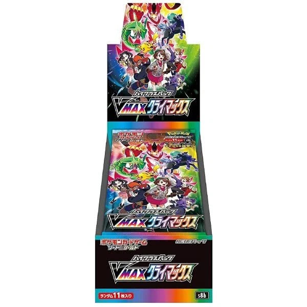 Pokemon VMAX Climax S8b Sealed Booster Box (Japansk)