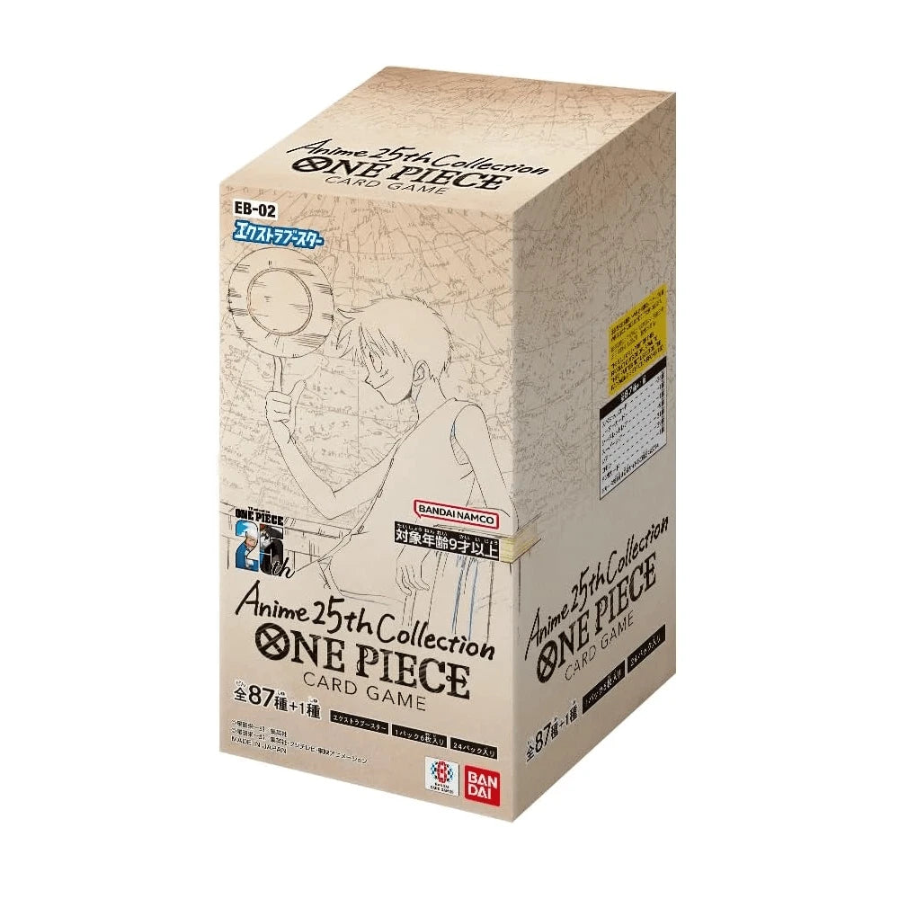 One Piece EB02 Anime 25th Collection Booster Box Bandai (Japansk)